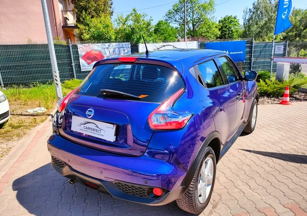 Nissan Juke cena 37500 przebieg: 117500, rok produkcji 2014 z Łaszczów małe 466